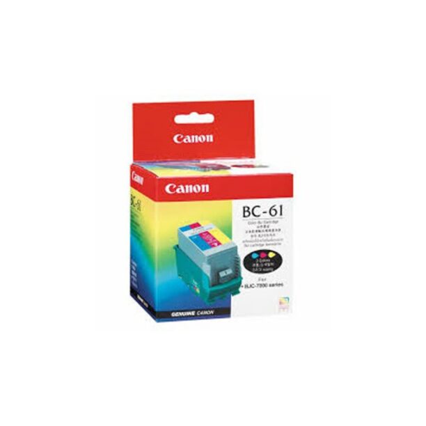 Касета CANON BJC-7000 series - Color - BC-61 - заб.: 2000 pages. цена