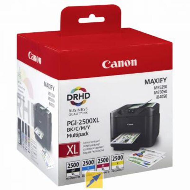 Касета CANON Maxify MB5340/MB5050 - PGI-2500XL BK/C/M/Y Multi-Pack - P№ BS9254B004AA цена