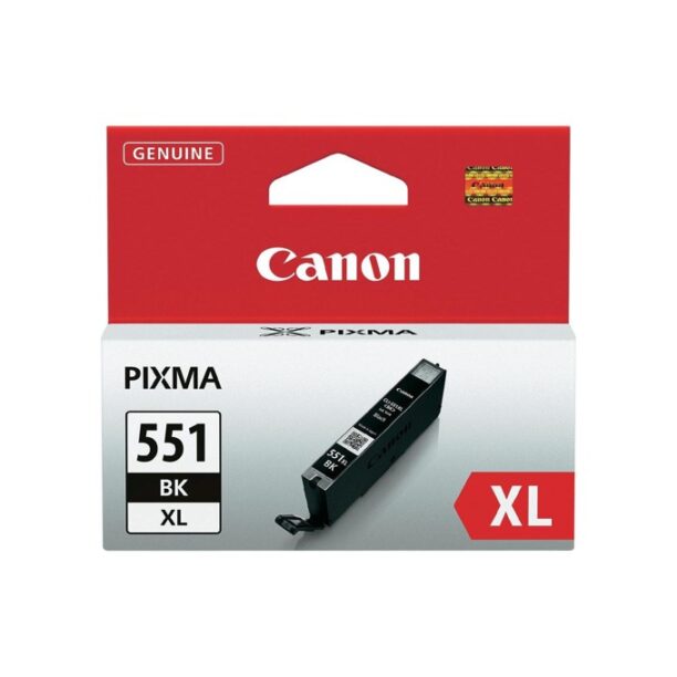 Касета CANON PIXMA IP7250/iP8750/iP8750/iX6850/MG5450/MG6350/MG6450/MG6650/MG7150/MG7550/MX725/MX925 - Black ink tank - CLI-551XLBK - P№ 6443B001 - заб.: 4400p цена