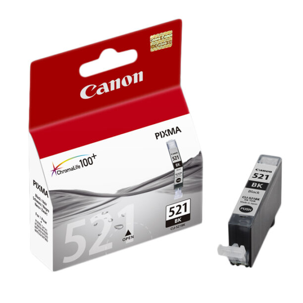 Касета CANON PIXMA iP 3600/4600/MP540/MP620/MP630/MP980 - Black ink tank - P№ 2933B001 /CLI-521B - заб.: 9ml. цена