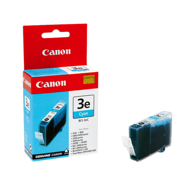 Касета CANON i550/850/6100/6500/S400/500/600/S45000/BJC-3000/6000 - Cyan - BCI-3eC - заб.: 390 pages. цена