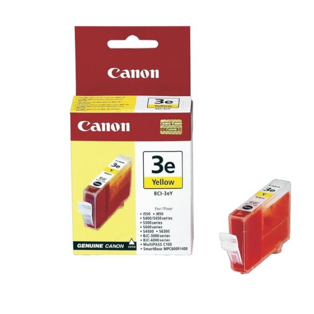 Касета CANON i550/850/6100/6500/S400/500/600/S45000/BJC-3000/6000 - Yellow - BCI-3eY цена