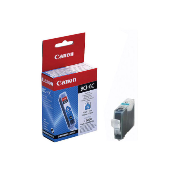 Касета CANON iP 3000/4000/5000/6000/8500/i860/900/9100/S800/900/9000/BJC-8200 - Cyan - BCI-6C - заб.:280 pages. цена