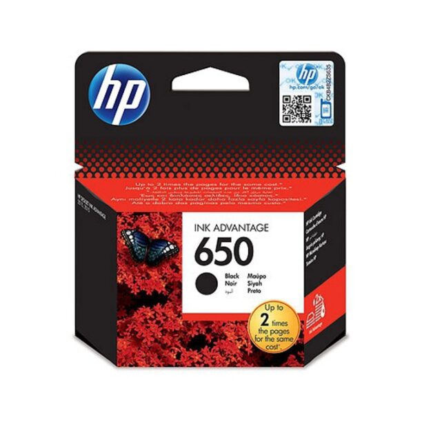 Касета HEWLETT PACKARD Deskjet ink advantage 2515/3515 - Black - (650) - P№ CZ101AE - заб.: 360 брой копия цена