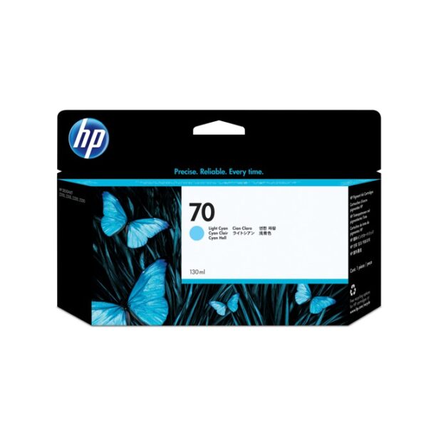 Касета HP DesignJet Z2100/Z3100 series - Light cyan ink - P№ C9390A - /70/ - заб.: 130ml цена