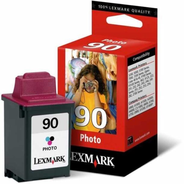 Касета LEXMARK ColorJetPrinter 3200/5000/5700/7000/7200 - Photo - P№ 12A1990E /90/ цена