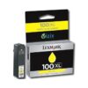 Касета LEXMARK S305/405/505/605/PRO 205/703/705/706/803/805/903/904/905 - Yellow high yield - Return program - P№ 14N1071E /100XL/ - заб.: 600p цена