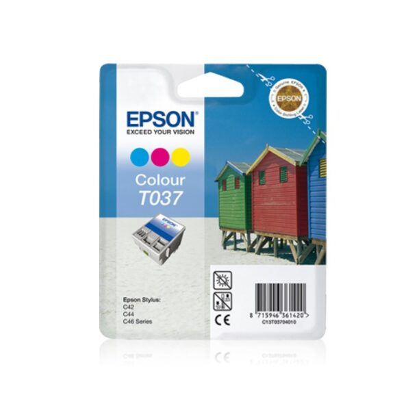 Касета ЗА EPSON STYLUS C 42 - Color - P№ T037 цена