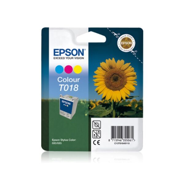 Касета ЗА EPSON STYLUS COLOR 680 - Color - P№ C13T01840110 цена