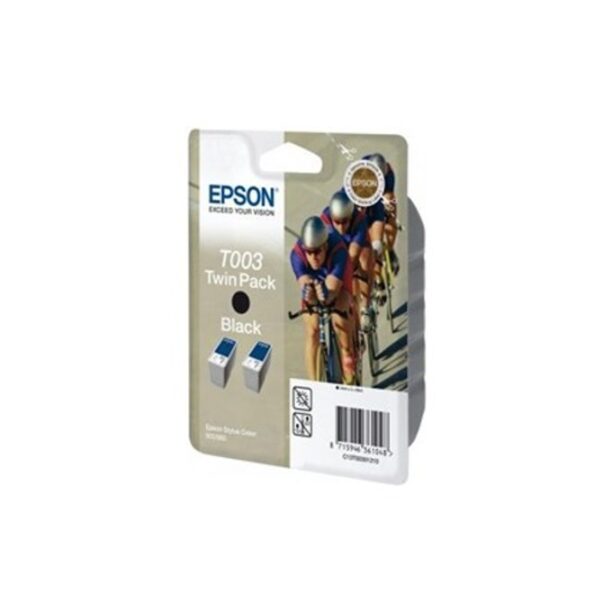 Касета ЗА EPSON STYLUS COLOR 900 / N - Black twin pack - P№ C13T0030121A цена