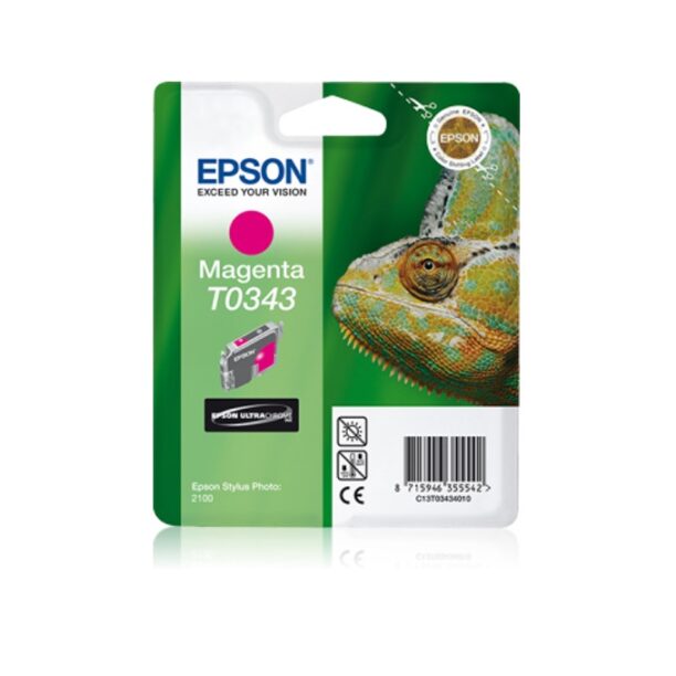 Касета ЗА EPSON STYLUS PHOTO 2100 - Magenta - P№ C13T03434010 цена