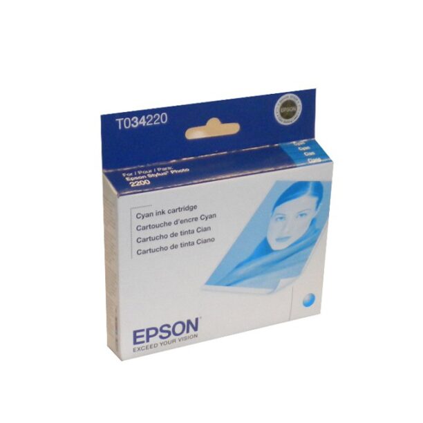 Касета ЗА EPSON STYLUS PHOTO 2200 - Cyan - P№ T034220 - A цена