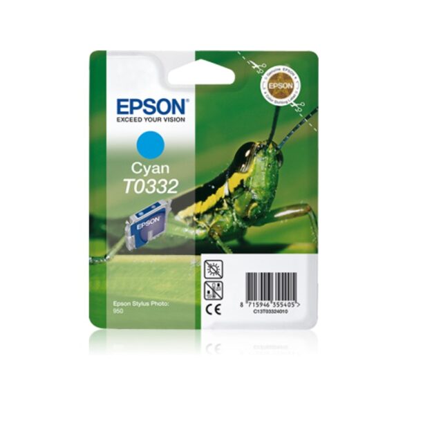 Касета ЗА EPSON STYLUS PHOTO 950 - Cyan - P№ C13T03324010 цена