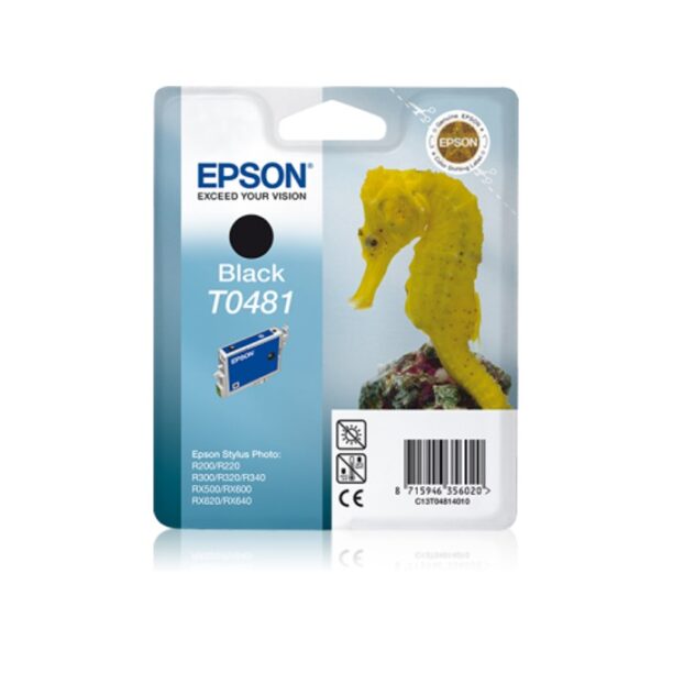 Касета ЗА EPSON STYLUS PHOTO R 200/R300/R320/ RX 500/600 - Black - P№ C13T048140 цена