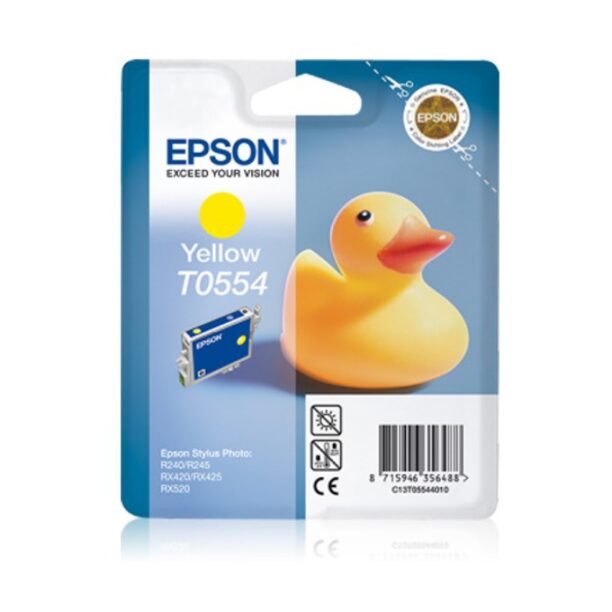 Касета ЗА EPSON STYLUS PHOTO R240/245 RX 420/425/520 - Yelow - P№ C13T05544010 цена