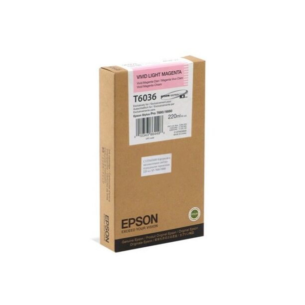 Касета ЗА EPSON STYLUS PRO 7880/9880 - T6036 - Vivid Light Magenta - P№ C13T603600 цена