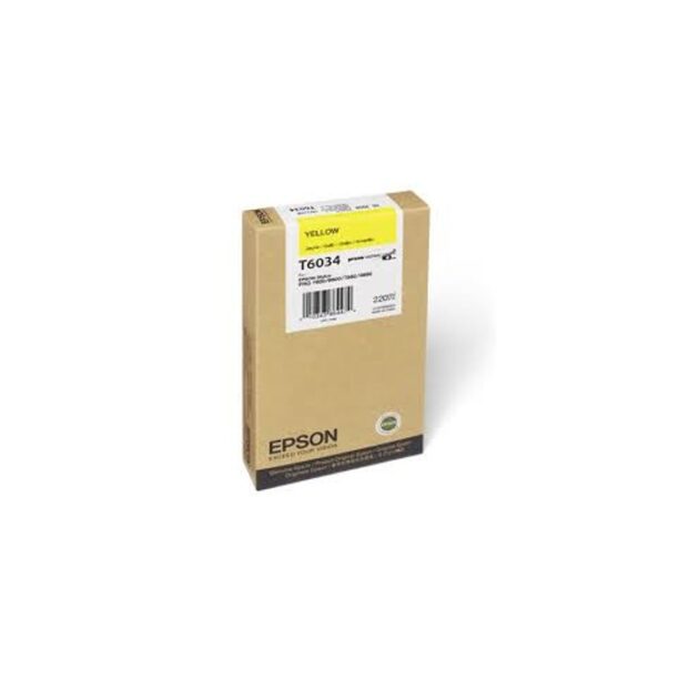 Касета ЗА EPSON STYLUS PRO 7880/9880/7800/9800 - T6034 - Yellow - P№ C13T603400 цена