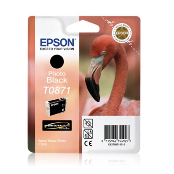 Касета ЗА EPSON Stylus Photo R1900 - Photo Black - P№ C13T08714010 цена