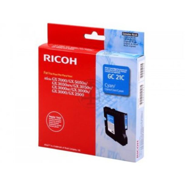 Касета ЗА RICOH GX 3000/3050N/5050N - Cyan - Type GC21C - P№ 405533 цена