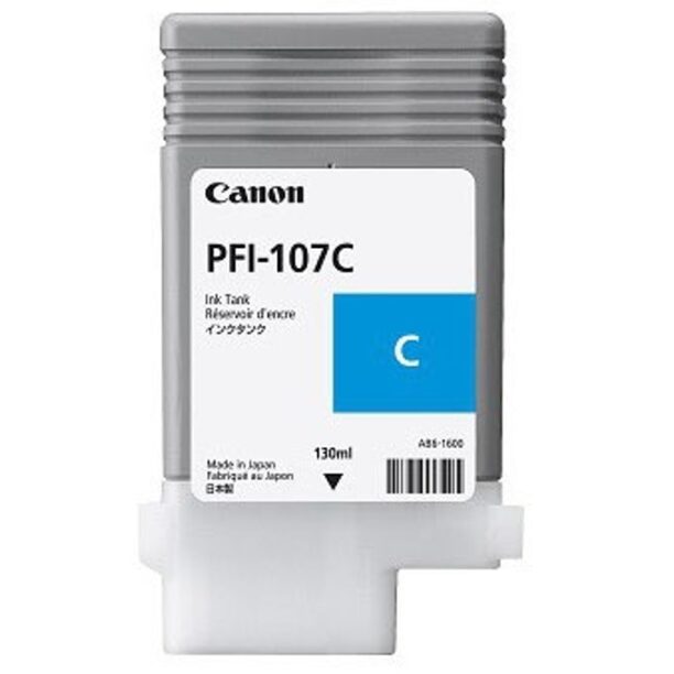 Касета за Canon iPF680/685/780/785 - PFI-107 - Cyan - 130ml цена