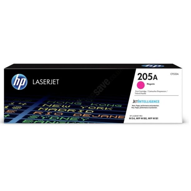 Касета за HP Color LaserJet Pro MFP M180n / HP Color LasesrJet Pro MFP M181fw - 205A - Magenta - P№ CF533A - 900k цена