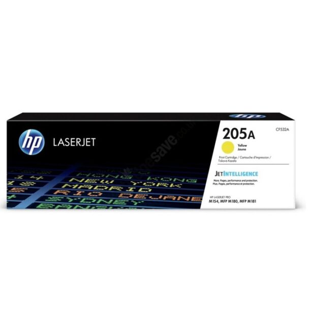 Касета за HP Color LaserJet Pro MFP M180n / HP Color LasesrJet Pro MFP M181fw - 205A - Yellow - P№ CF532A - 900k цена