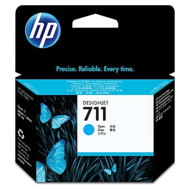 Касета за HP Designjet T120 / T520 ePrinter series - Cyan - (711) - P№ CZ130A - Заб.: 29ml цена