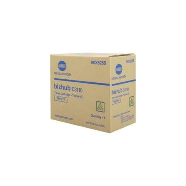 Касета за Konica Minolta BIZHUB C3110 - Yellow - TNP51Y - P№ A0X5255 - Заб.: 5 000k цена