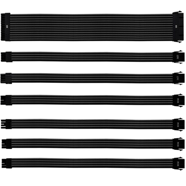 Комплект захранващи кабели Cooler Master Colored Extension Cable Kit (CMA-NEST16XXBK1-GL)