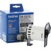 Лента Brother DK-22212 Continuous Length White Film Tape 62mmx15.24mm  Black on White - DK22212