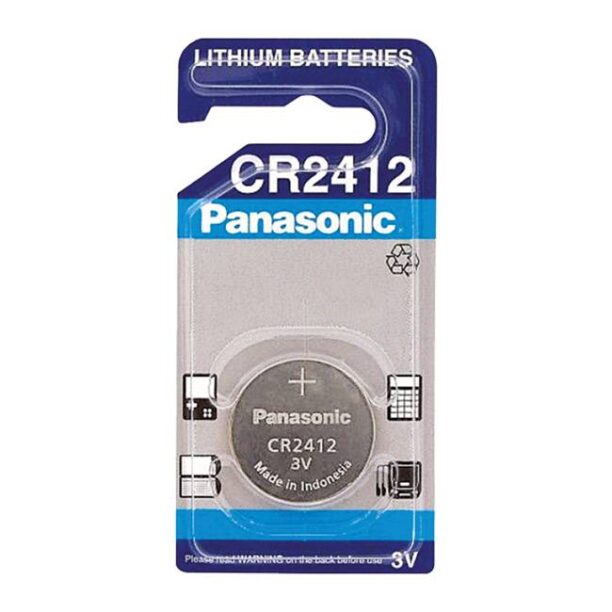 Литиева бутонна батерия PANASONIC CR2412