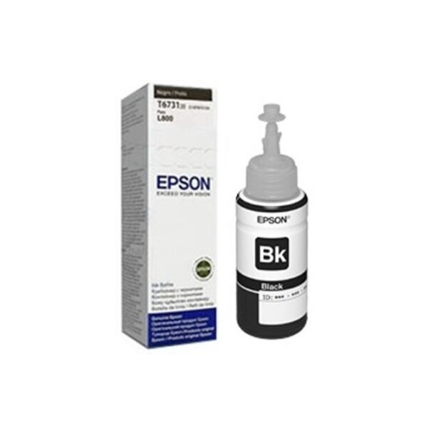 МАСТИЛО EPSON L800/L810/L850/L1800 Black ink bottle 70ml - №C13T67314A - Заб.: 1800p цена