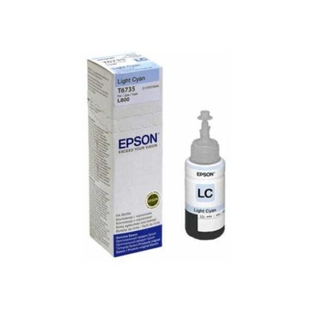 МАСТИЛО EPSON L800/L810/L850/L1800 Light Cyan ink bottle 70ml - №C13T67354A - Заб.: 1800p цена