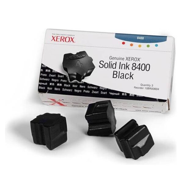 МАСТИЛО ЗА XEROX ColorStix ЗА PHASER 8400 - ink 3 Black Sticks - P№ 108R00604 - заб.: 3400k цена