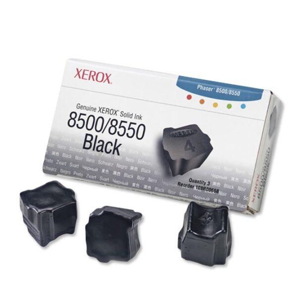 МАСТИЛО ЗА XEROX ColorStix ЗА PHASER 8500/8550 - ink 3 Black Sticks - P№ 108R00668 - заб.: 3000k цена