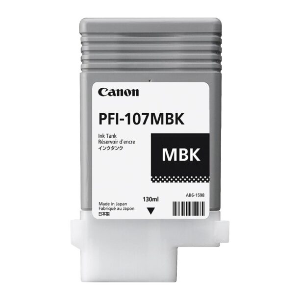 Мастило за Canon iPF650/655/750/755 - Matte Black - PFI-107 - P№ 6704B001 - 130ml цена