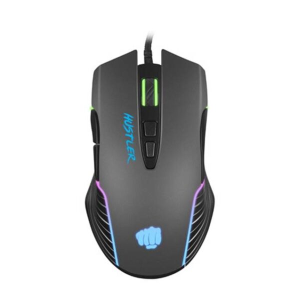 Мишка Fury Gaming Mouse Hustler 6400DPI Optical With Software RGB Backlight