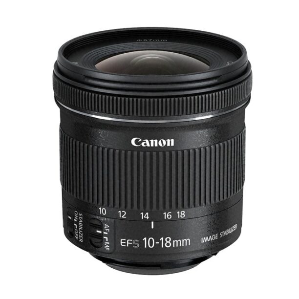 Обектив Canon EF-S 10-18mm f/4.5-5.6 IS STM цена