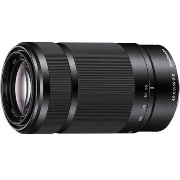 Обектив Sony SEL 55-210MM F/4.5-6.3 OSS (черен) за Sony E цена