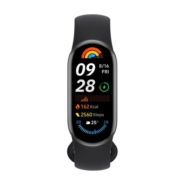 Оригинален Дамски Смарт гривна Xiaomi Smart Band 9 Midnight Black BHR8337GL