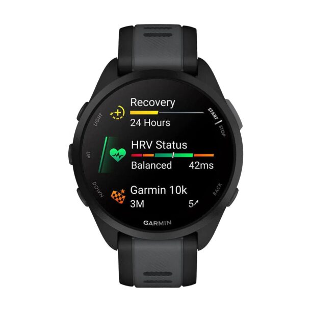 Оригинален Дамски Смарт часовник Garmin Forerunner 165 Black/Slate Grey 010-02863-20