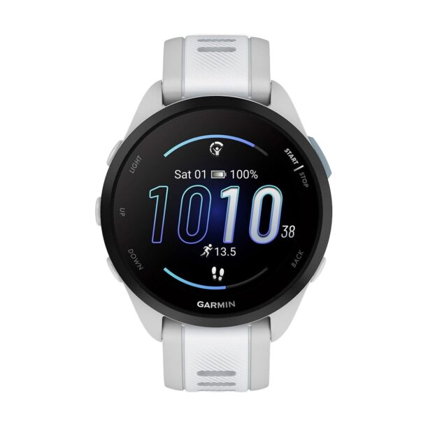 Оригинален Дамски Смарт часовник Garmin Forerunner 165 Mist Grey/Whitestone 010-02863-21