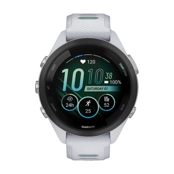 Оригинален Дамски Смарт часовник Garmin Forerunner 265S Whitestone/Neo Tropic 010-02810-14