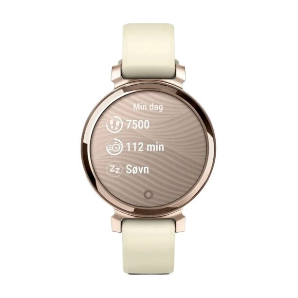 Оригинален Дамски Смарт часовник Garmin Lily 2 Cream Gold/Coconut 010-02839-00