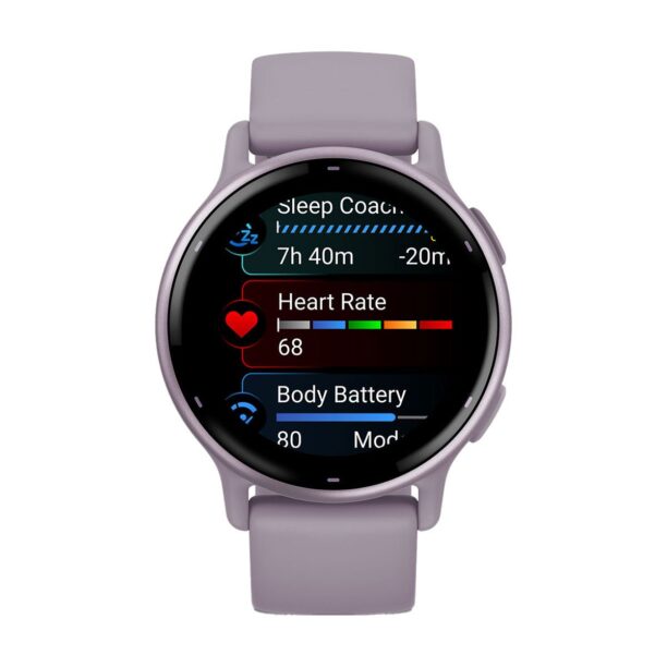 Оригинален Дамски Смарт часовник Garmin Vivoactive 5 Metallic Orchid/Orchid 010-02862-13