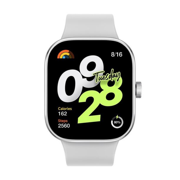 Оригинален Дамски Смарт часовник Xiaomi Redmi Watch 4 Silver Gray BHR7848GL