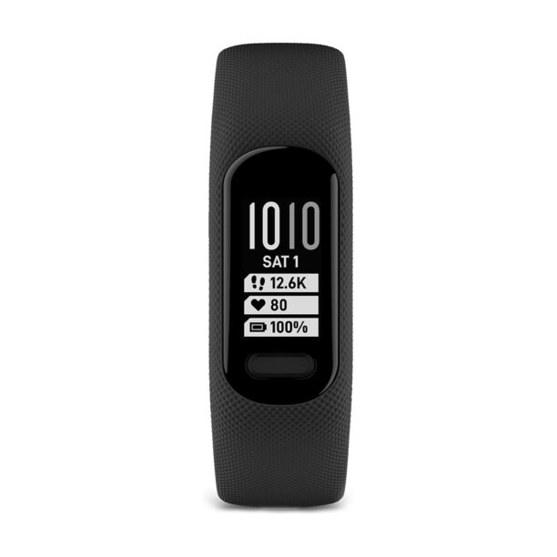 Оригинален Дамски Фитнес гривна Garmin Vivosmart 5 Black 010-02645-10