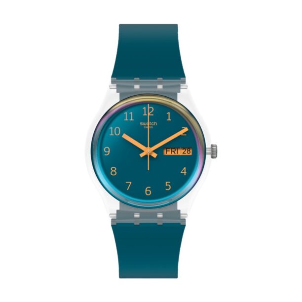 Оригинален Дамски Часовник Swatch Blue Away SO28K700