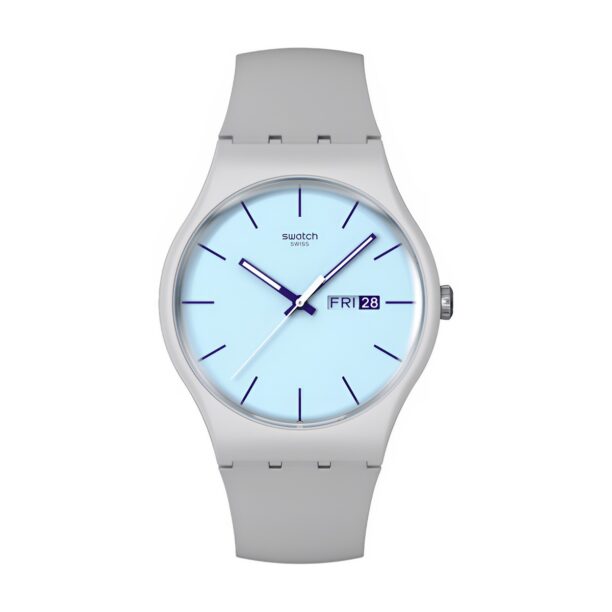 Оригинален Дамски Часовник Swatch Blueberry Sky SO29M702