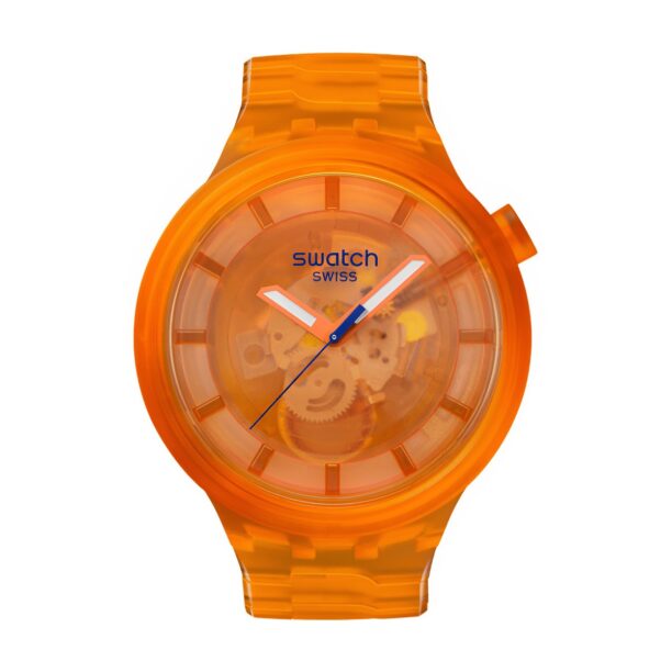 Оригинален Дамски Часовник Swatch Orange Joy SB05O103